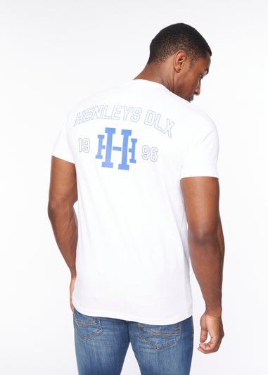 Henleys Optic White Edgeton T-Shirt