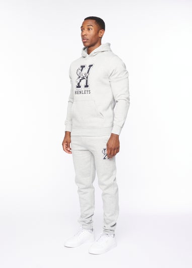 Henleys Grey  Belton Hoodie