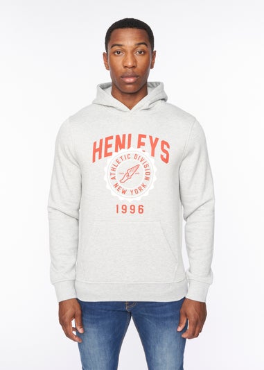 Henleys Grey  Tipton Hoodie