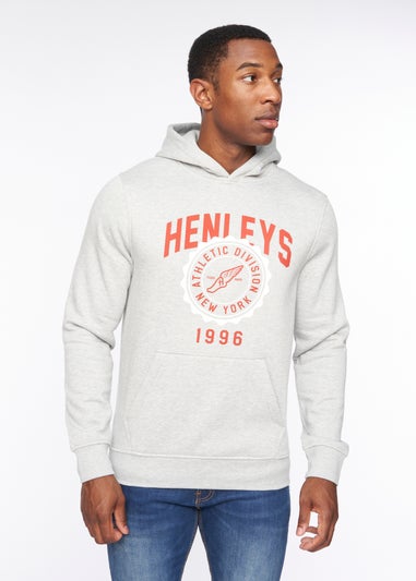 Henleys Grey  Tipton Hoodie