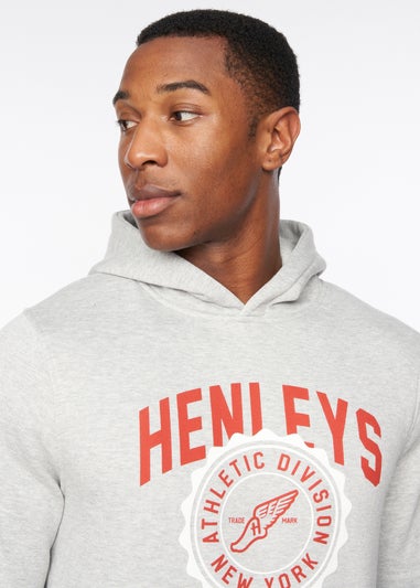 Henleys Grey  Tipton Hoodie