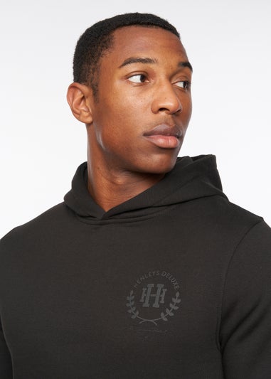 Henleys Black  Alston Hoodie