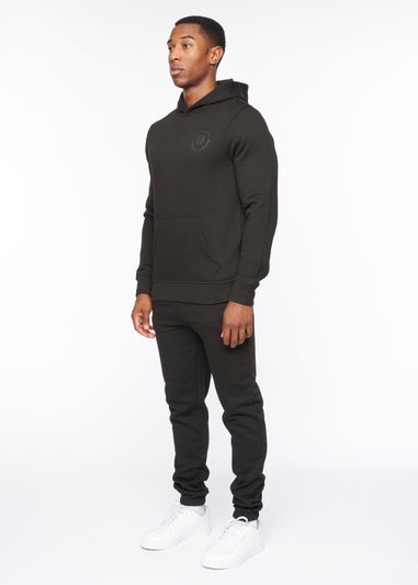 Henleys Black  Alston Hoodie