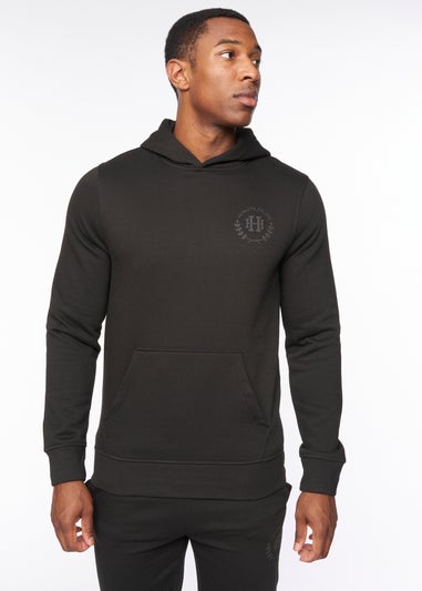 Henleys Black  Alston Hoodie