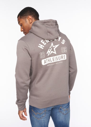 Henleys Dark Grey  Upton Hoodie