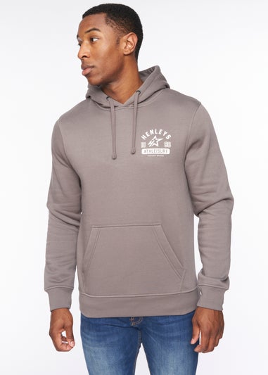 Henleys Dark Grey  Upton Hoodie