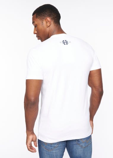 Henleys Optic White Tipton T-Shirt