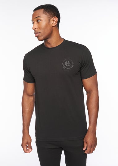 Henleys Black  Alston T-Shirt