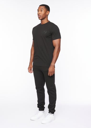 Henleys Black  Alston T-Shirt