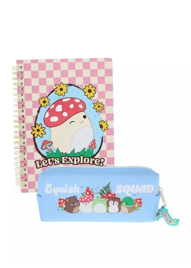 Squishmallows Blue Notebook & Pencil Case Bundle