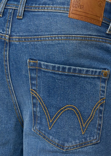 Duck & Cover Denim Blue Hydras Straight Leg Jeans