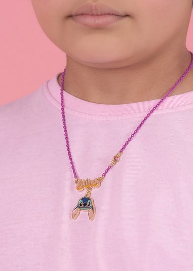 Disney Lilo & Stitch Multi Enamel Costume Necklace