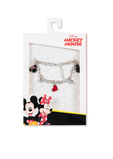 Disney Minnie & Mickey Multi Enamel Costume Charm Bracelet