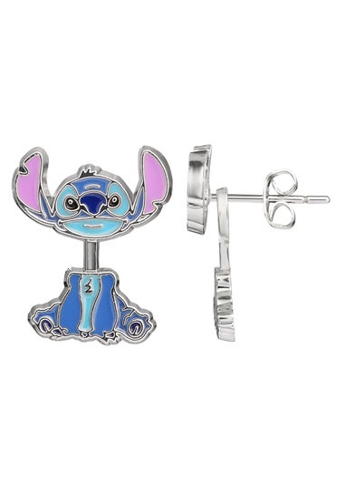 Disney Lilo & Stitch  Blue Costume Enamel Earrings