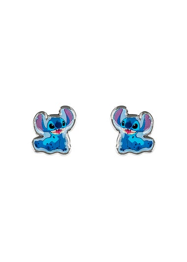 Disney Lilo & Stitch Blue Scrunchie & Earring set