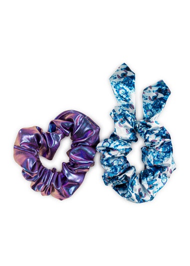 Disney Lilo & Stitch Blue Scrunchie & Earring set