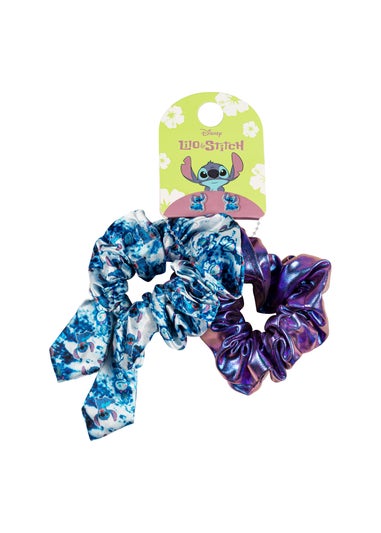 Disney Lilo & Stitch Blue Scrunchie & Earring set