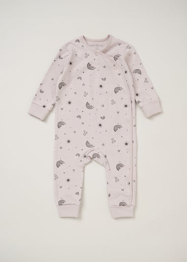 Homegrown Grey Organic Cotton 5-Piece Printed Baby Gift Set (Newborn - 6 Months)