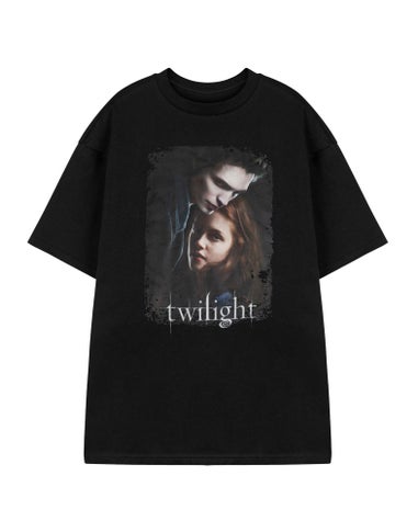 Twilight Black Movie Poster Short Sleeved T-Shirt