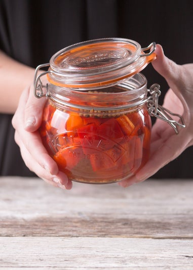 Kilner Clip Top Round Jar 4pc