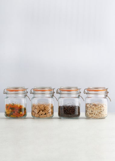 Kilner Clip Top Square Jar