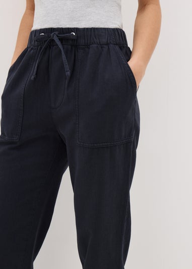 Navy Utility Jogging Bottoms