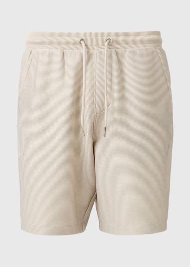 Stone Textured Smart Co Ord Shorts