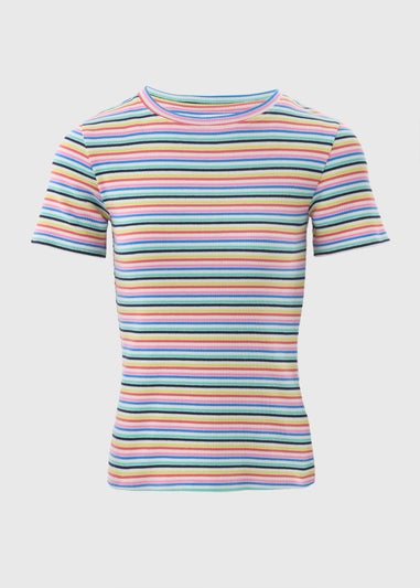 Multicolour Stripe T-Shirt