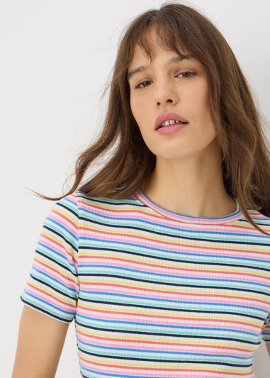 Multicolour Stripe T-Shirt