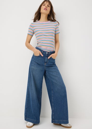 Multicolour Stripe T-Shirt