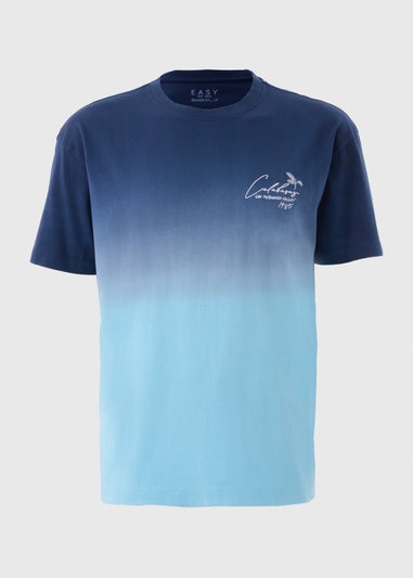 Blue Dip Dye T-Shirt