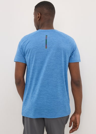 Souluxe Blue Two Tone T-Shirt