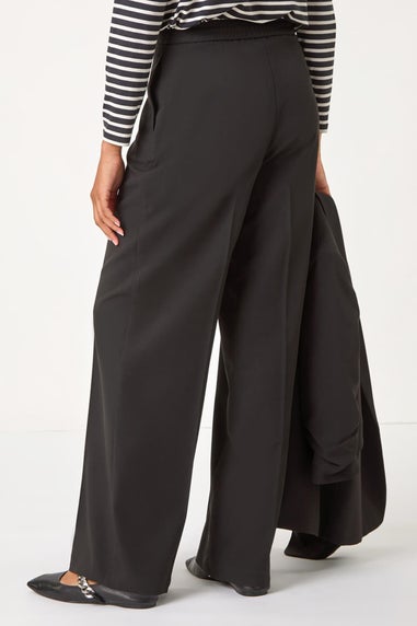 Roman Black City Relaxed Trousers