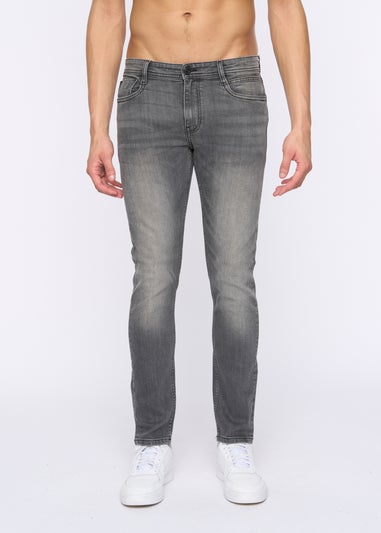 Duck & Cover Grey Maylead Slim Fit Jeans