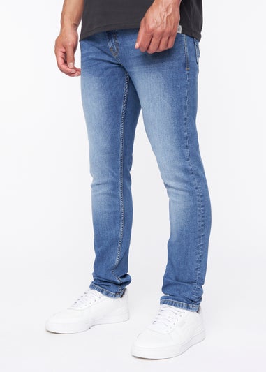 Duck & Cover Denim Blue Doves Slim Fit Jeans