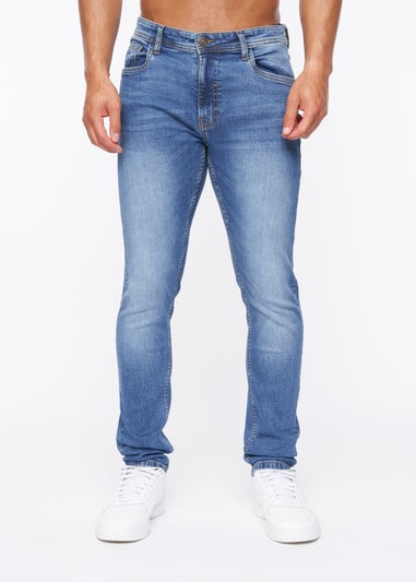 Duck & Cover Denim Blue Doves Slim Fit Jeans