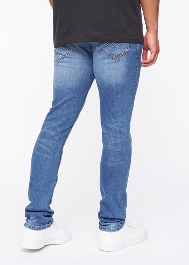 Duck & Cover Denim Blue Doves Slim Fit Jeans