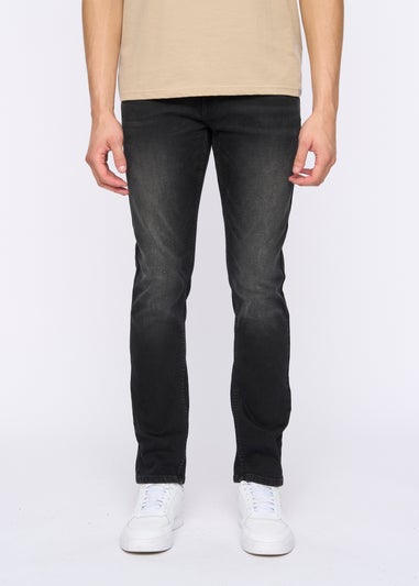 Duck & Cover Black Maylead Slim Fit Jeans