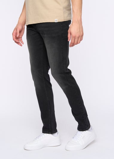 Duck & Cover Black Maylead Slim Fit Jeans