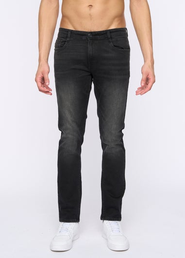 Duck & Cover Black Maylead Slim Fit Jeans