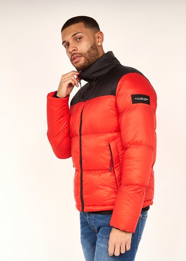 Duck & Cover Red Synmax Quilted Jacket