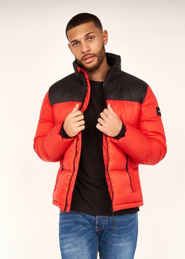 Duck & Cover Red Synmax Quilted Jacket