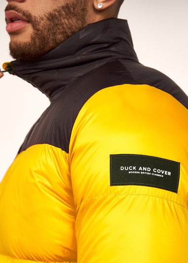 Duck & Cover Yellow Synmax Quilted Jacket