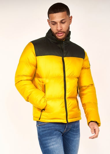 Duck & Cover Yellow Synmax Quilted Jacket