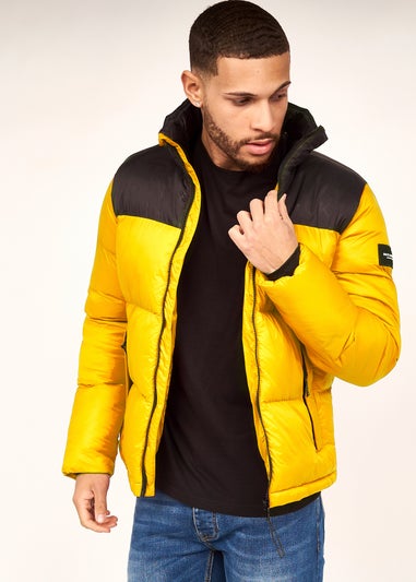 Duck & Cover Yellow Synmax Quilted Jacket