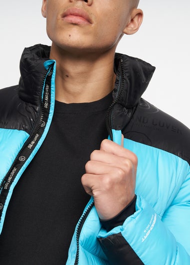 Duck & Cover Turquoise Synflax Puffer Jacket