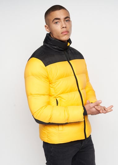 Duck & Cover Yellow Synflax Puffer Jacket