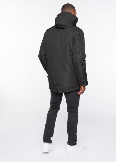 Duck & Cover Black Parkit Parka