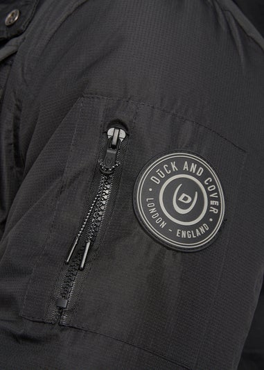 Duck & Cover Black Parkit Parka