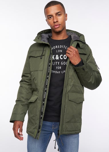 Duck & Cover Olive Parkit Parka